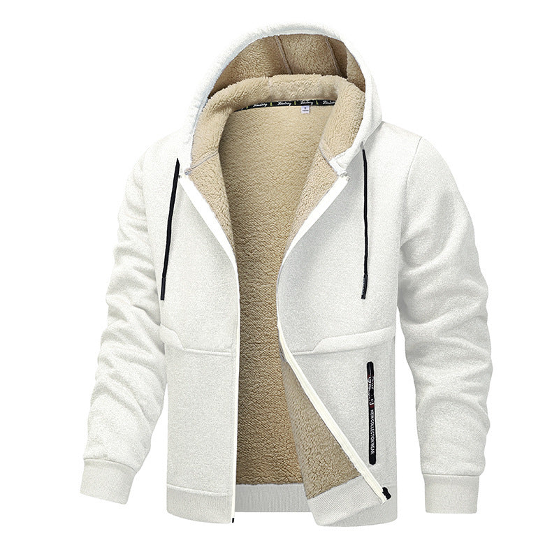 RELBO™| Men's Fashion Lambswool Thickened Coat Sweatshirt