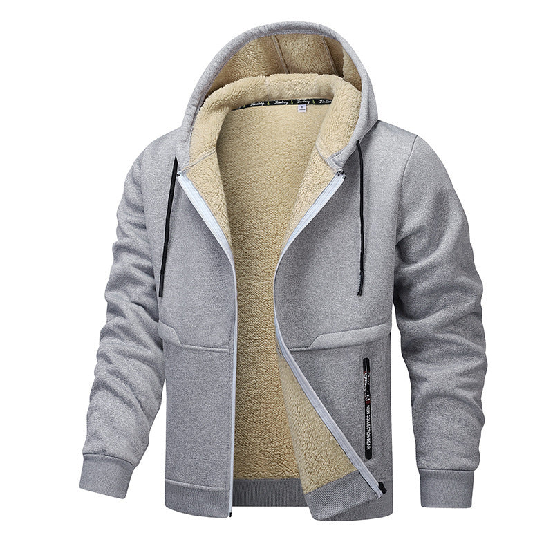 RELBO™| Men's Fashion Lambswool Thickened Coat Sweatshirt