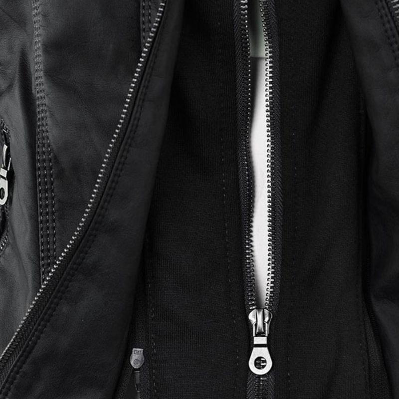 RELBO™| VEGAN LEATHER JACKET.