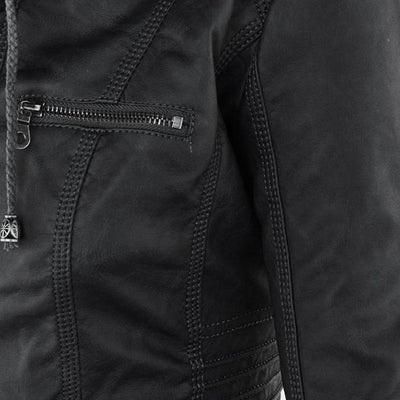 RELBO™| VEGAN LEATHER JACKET.