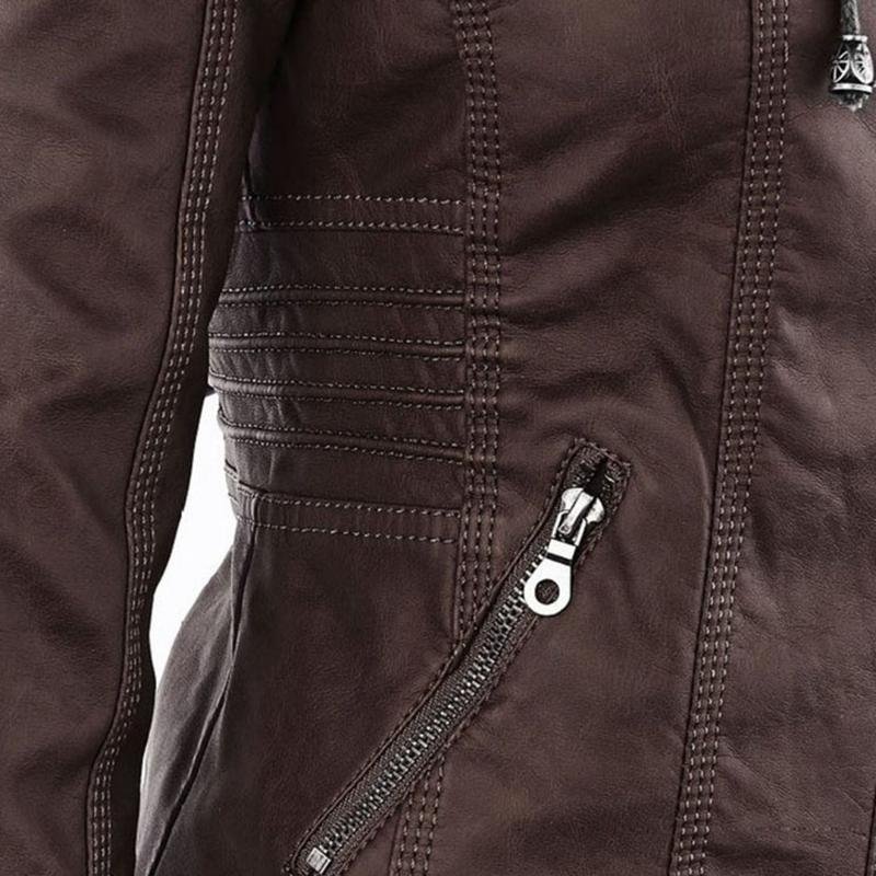 RELBO™| VEGAN LEATHER JACKET.