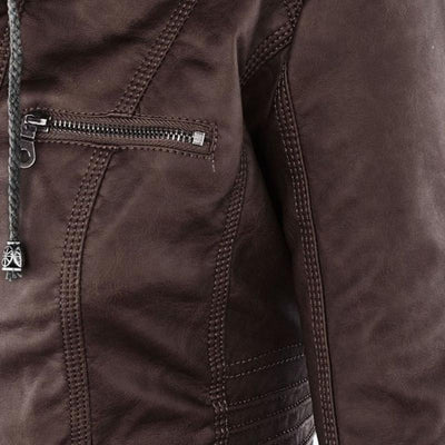 RELBO™| VEGAN LEATHER JACKET.