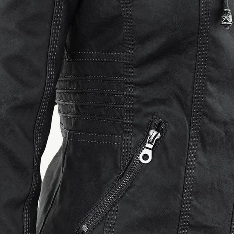 RELBO™| VEGAN LEATHER JACKET.