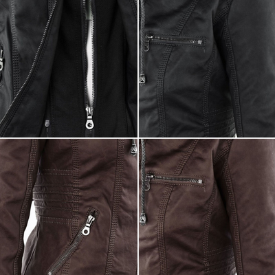 RELBO™| VEGAN LEATHER JACKET.