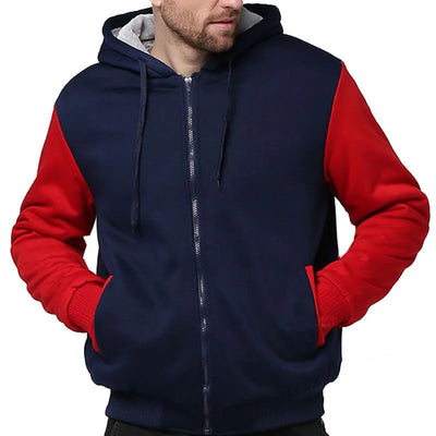 RELBO™| MEN FLEECE HOODIE JACKET 6XL 8XL 9XL 10XL