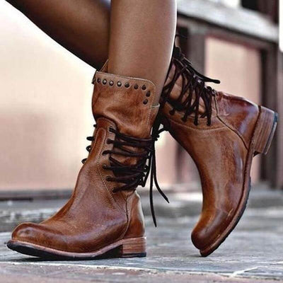 RELBO™|  CHIC LEATHER BOOTS