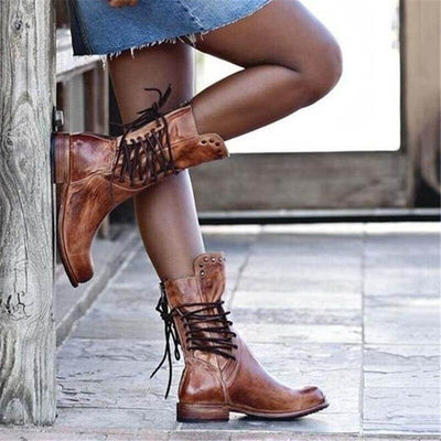 RELBO™|  CHIC LEATHER BOOTS