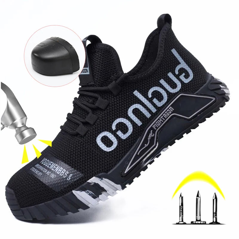 RELBO™| Lightweight industrial Steel Toe Safety Shoes Men/Woman