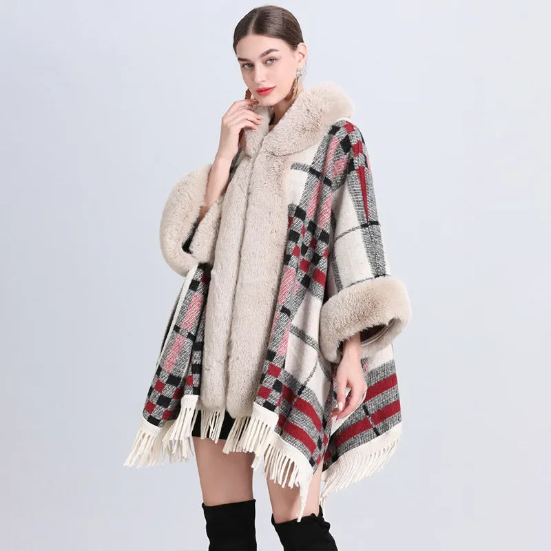 RELBO™| Loose-fit Wool Scarf CAPE