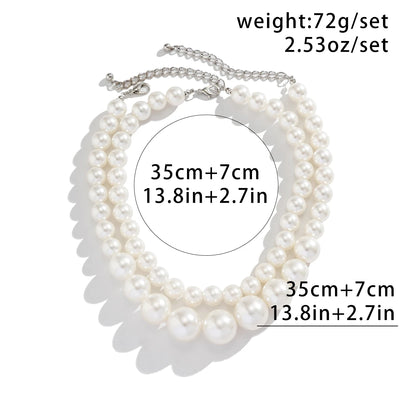 RELBO™| ELEGANT SET PEARL NECKLACES.