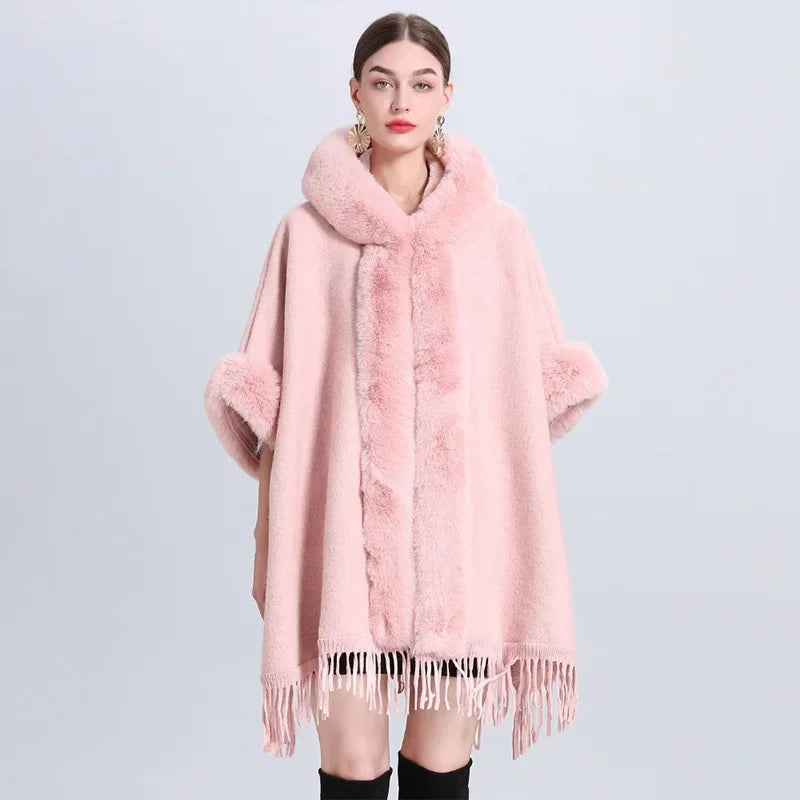 RELBO™| Loose-fit Wool Scarf CAPE