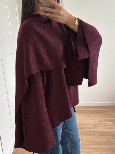 RELBO™I WOOL SCARF & PONCHO SET