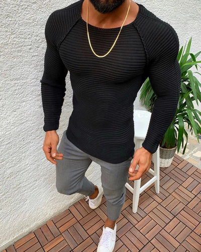 RELBO™l SLIM FIT BODY CONTOUR SWEATER