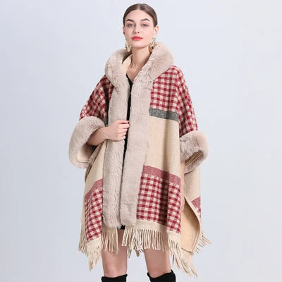 RELBO™| Loose-fit Wool Scarf CAPE