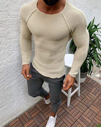 RELBO™l SLIM FIT BODY CONTOUR SWEATER