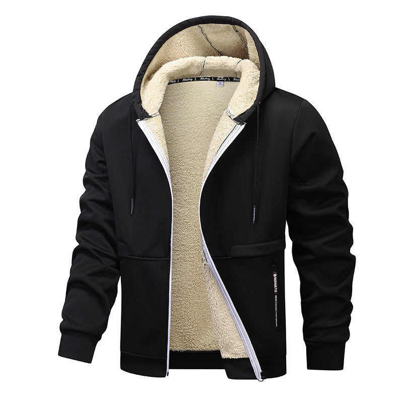 RELBO™| Men's Fashion Lambswool Thickened Coat Sweatshirt